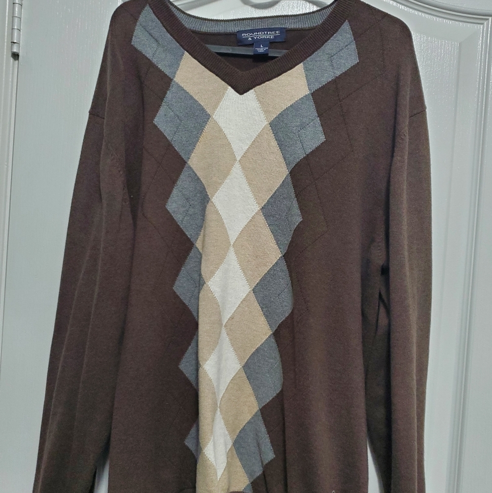 Men's Sweater (argyle)